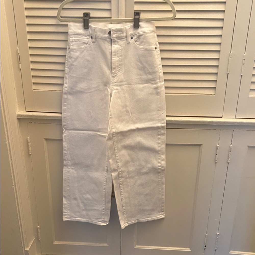 Uniqlo Women's High Rise Jeans - White